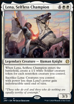 Lena, Selfless Champion